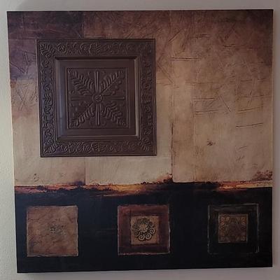 Canvas & Metal Wall Art Decor 