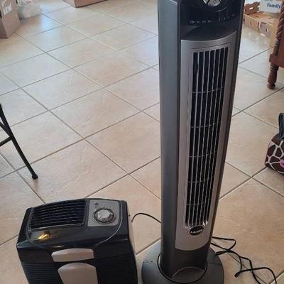 Lasko Tower Fan & Hunter HP800 Hepa Air Purifier Lot #2