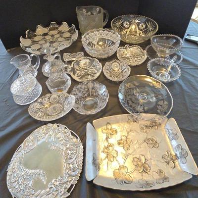 Fitz & Floyd Trivet, Wendell August Platter, Lead Crystal & Glass Partyware 