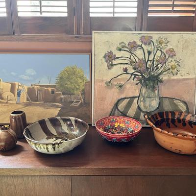 Pottery & Paintings