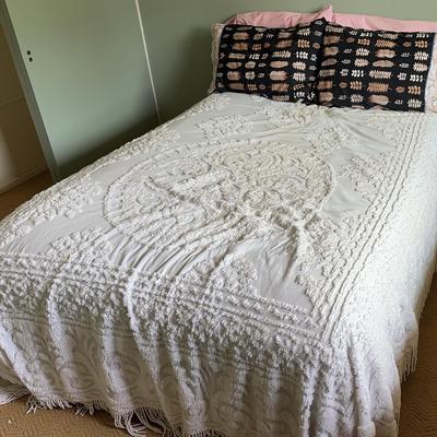 Full Size Mattress, Bed Frame, Pillows & Sheets Set 