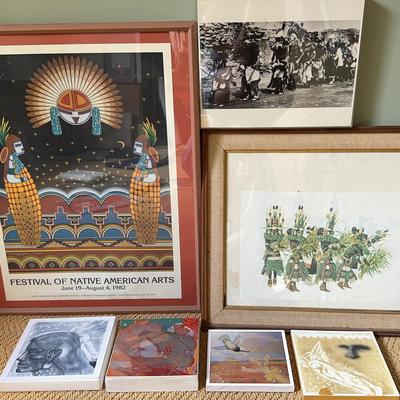 Native American Style Prints & Festival of Native Arts Poster Collection