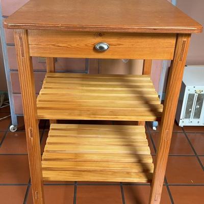 Handmade Wooden Kitchen Cabinet Shelf 