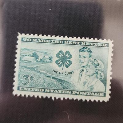 (8) US Organization 3¢ Stamps, FFA, Girl Scouts, Boy Scouts, American Bar Assoc, Red Cross