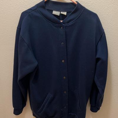 Blair Navy Button up Jacket - Size M