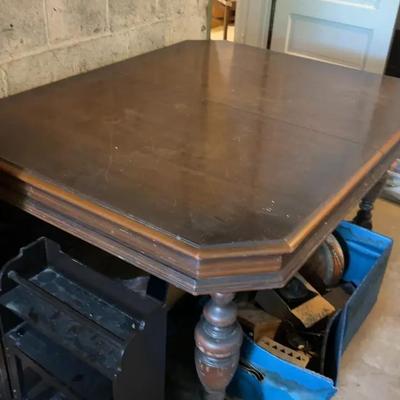 Antique Octagonal Dining Table