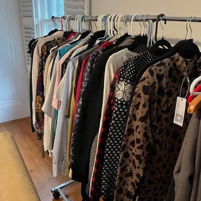 Designer clothes galore!