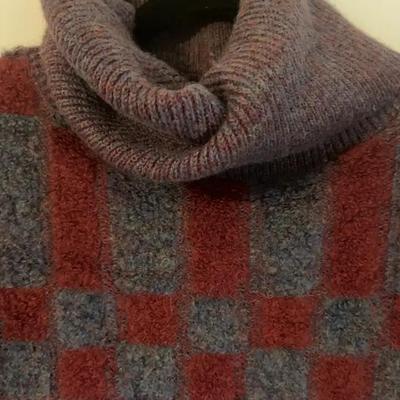 Missoni Checkerboard Pattern Turtleneck Sweater
