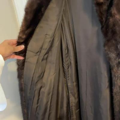 Dark Brown Mink Coat