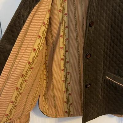O'Halloran Quilted Velvet Jacket