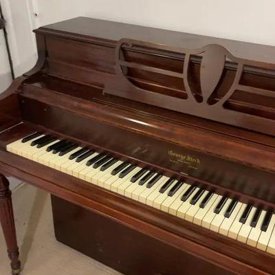 George Steck Upright Piano