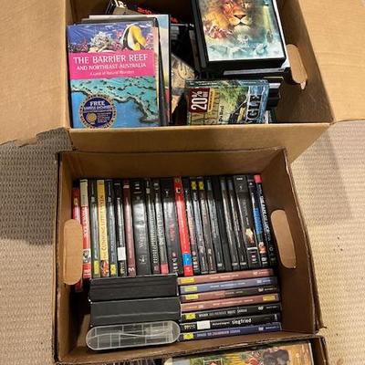 DVDs and CDs