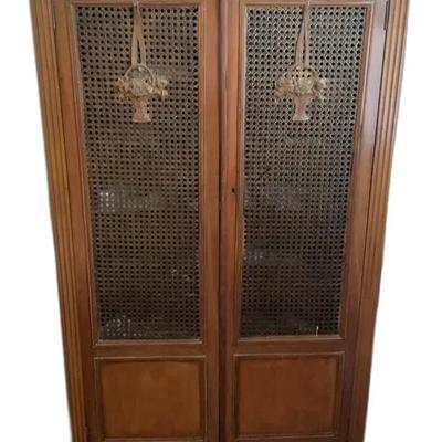 Antique Wood Cabinet