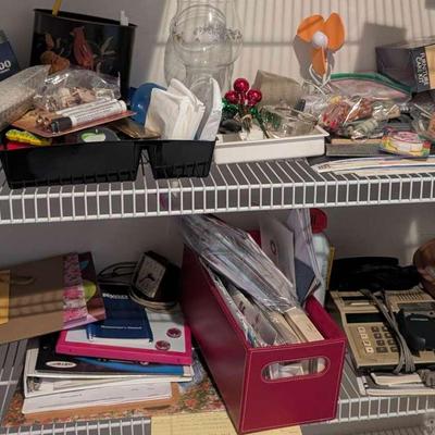 Office Supplies Mystery Lot - Supply Closet - Pens, Pencils, Stationary, & More - See Photos 