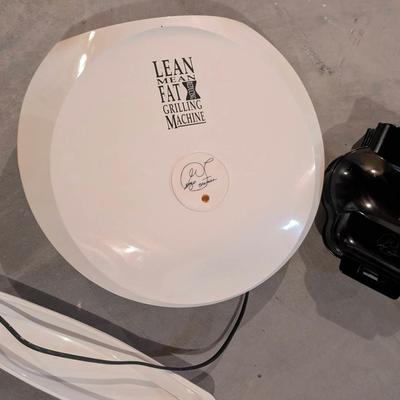 George Foreman Lean Mean Fat Grilling Machines - Large and Small - Lot of 2