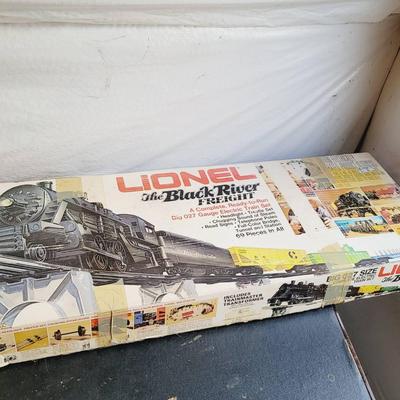 Lionel Black River Freight Train and Box Only - TLC FAIR 