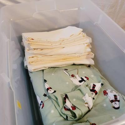 Full Size Sheet Sets X 2 In Tote 