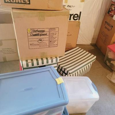 Christmas Decor Lot - Huge Pick Up Only Includes Decor Serving Party Nativity Plush, and Tableware 