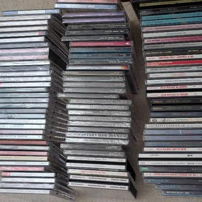 CDs Most Still In Plastic - Large Lot
