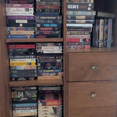 Massive Lot Of VHS- Classics, Box Sets Etc Some Unopened Good Stuff 