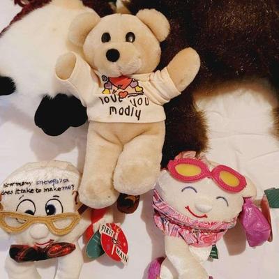 Plush Collection -  Boyd's Bears, Ty, and More Large Lot - 2 Totes 
