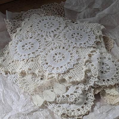 Doilies - Collection Of Vintage Doilies in Lovely Condition