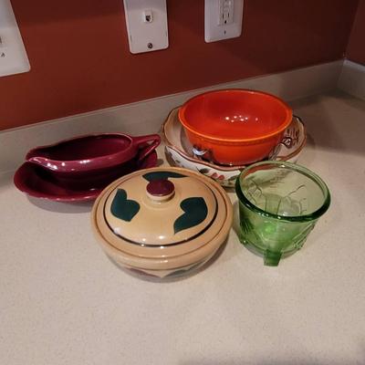 Ceramic and Glass Kitchenware Collection - Fun Retro Items - Watt Ware and More! 