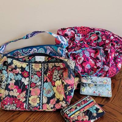 Colorful Floral Vera Bradley Purses Mixed Wear