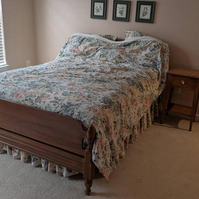 Bed Size Full and Matching Nightstand - Please Bring Moving and Loading Help 