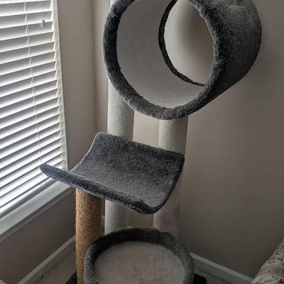 4 Tier Cat Tree - Upstairs and Heavy - Will Need Help Moving