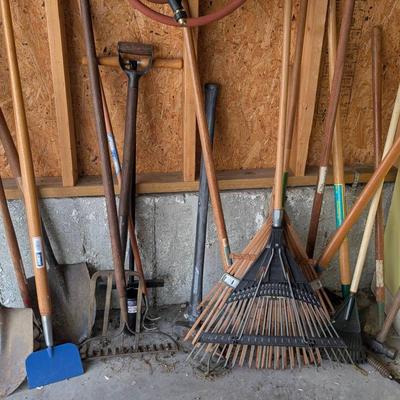 Misc Gardening Supplies Shovels, Rakes, Etc