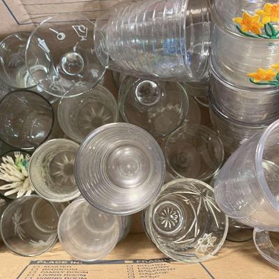 Glassware Mystery Lot (Includes Everything In Box)