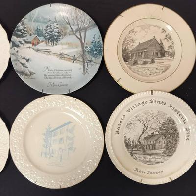 Collection Of 8 Vintage Collectible Decorative Art Plates