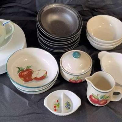 Miscellaneous Collection Of Decorative Dishware