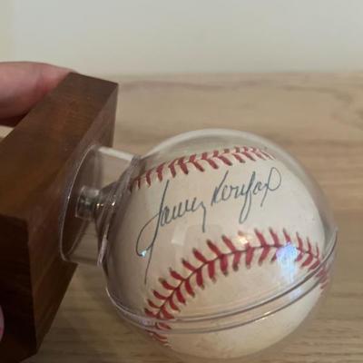 Sandy Koufax signed baseball