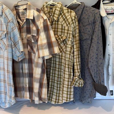 Pearl Snap, Two Step - Shirts And Ariat Vest