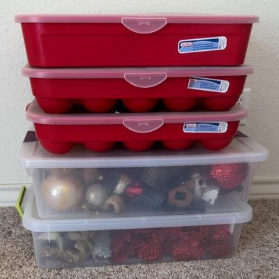 Sterilite Christmas Storage & Cowboy Christmas  