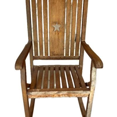 Star Classic Porch Rocker - (Lot 2)