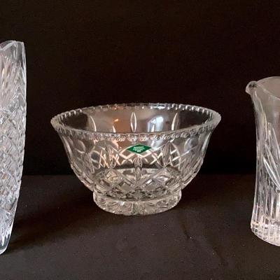 Variety Of Lead Crystal From Around The World