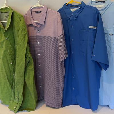 Sports And Outdoors Shirts - Northface, Columbia & Cutter Buck  