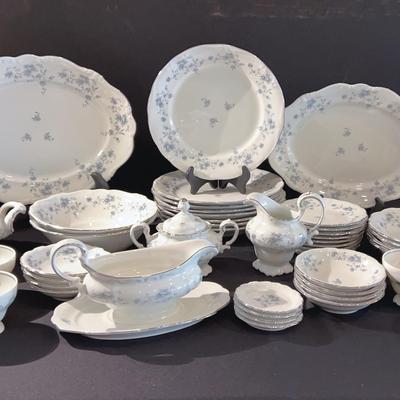 Johann Haviland Blue Garland China 