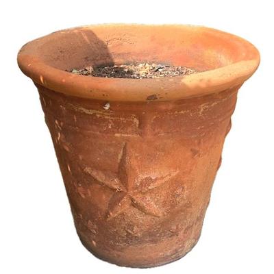 Large Terra Cotta Star Pots - 2 Variations