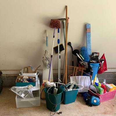Household Cleaning & Utility Collection Featuring Vintage Shampooer/Polisher