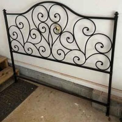 Black Decorative Headboard