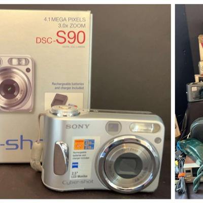 Various Electronics Featuring Sony DSC-S90 Cyber-shot