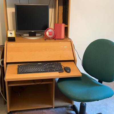 Complete Workspace with Desk, Chair, Kindle & Harman/Kardon Speakers