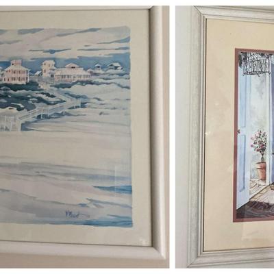 Framed Watercolor Prints