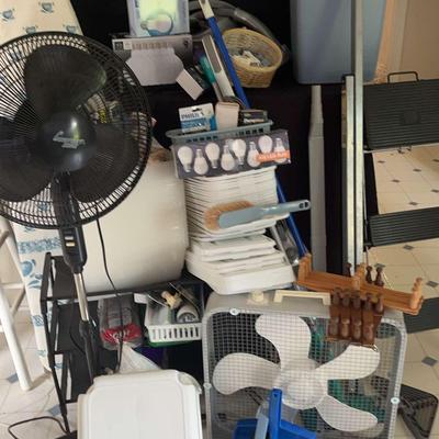 Household Essentials Collection with Conair Steamer, Fan & Step Ladder