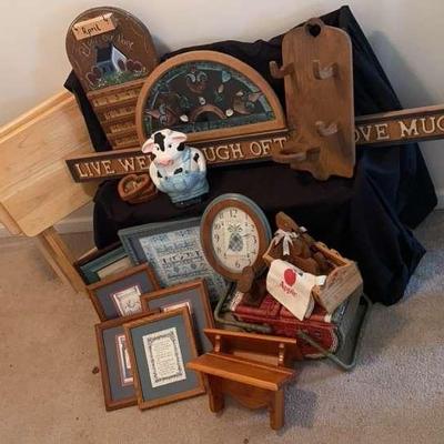 Wood & Country-Style Décor Collection