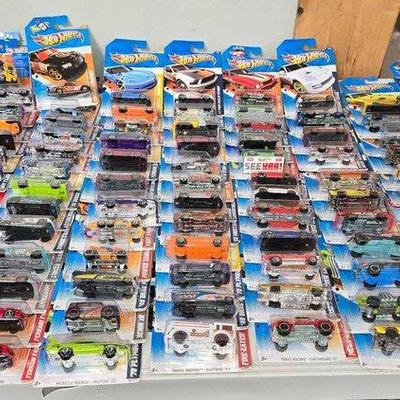2458 • (98) hot wheel die cast cars